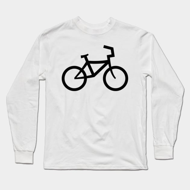 BMX Bike Long Sleeve T-Shirt by Radradrad